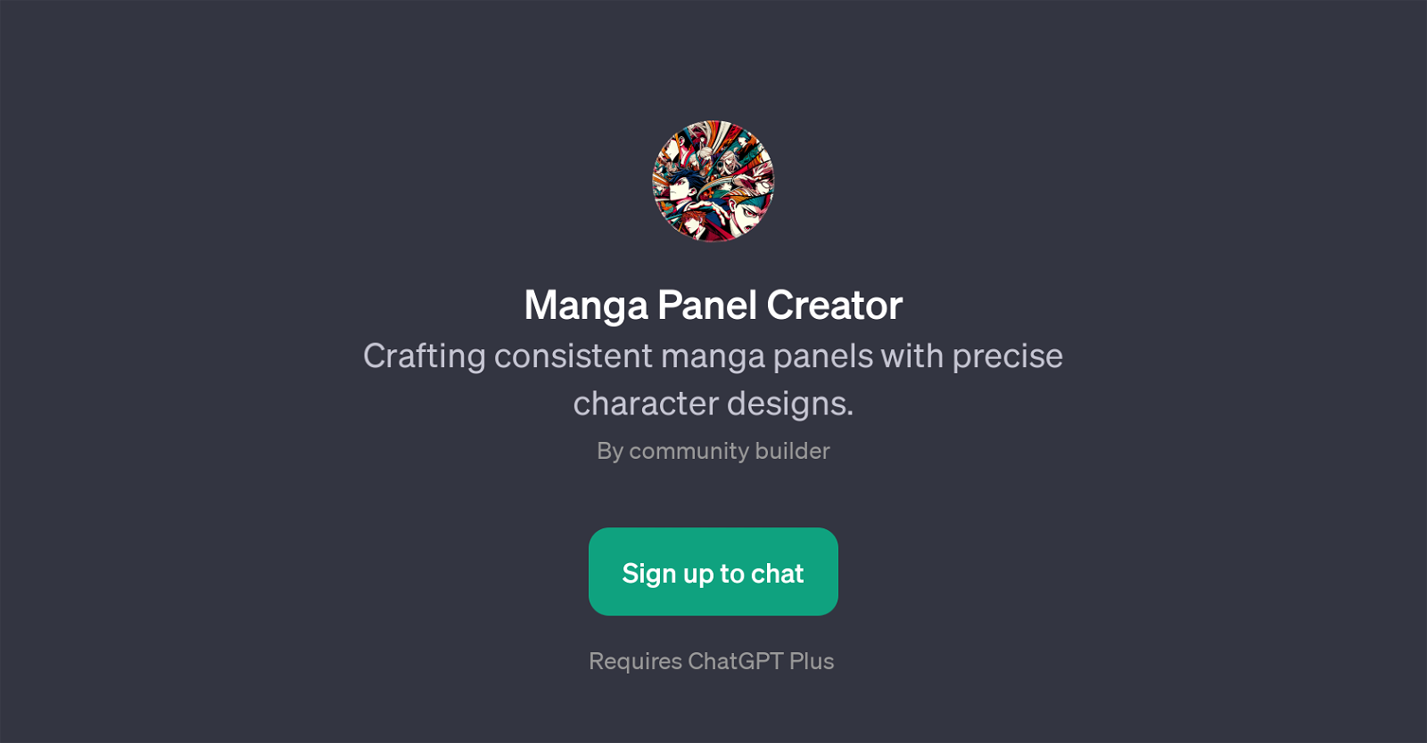 Manga Panel Creator website