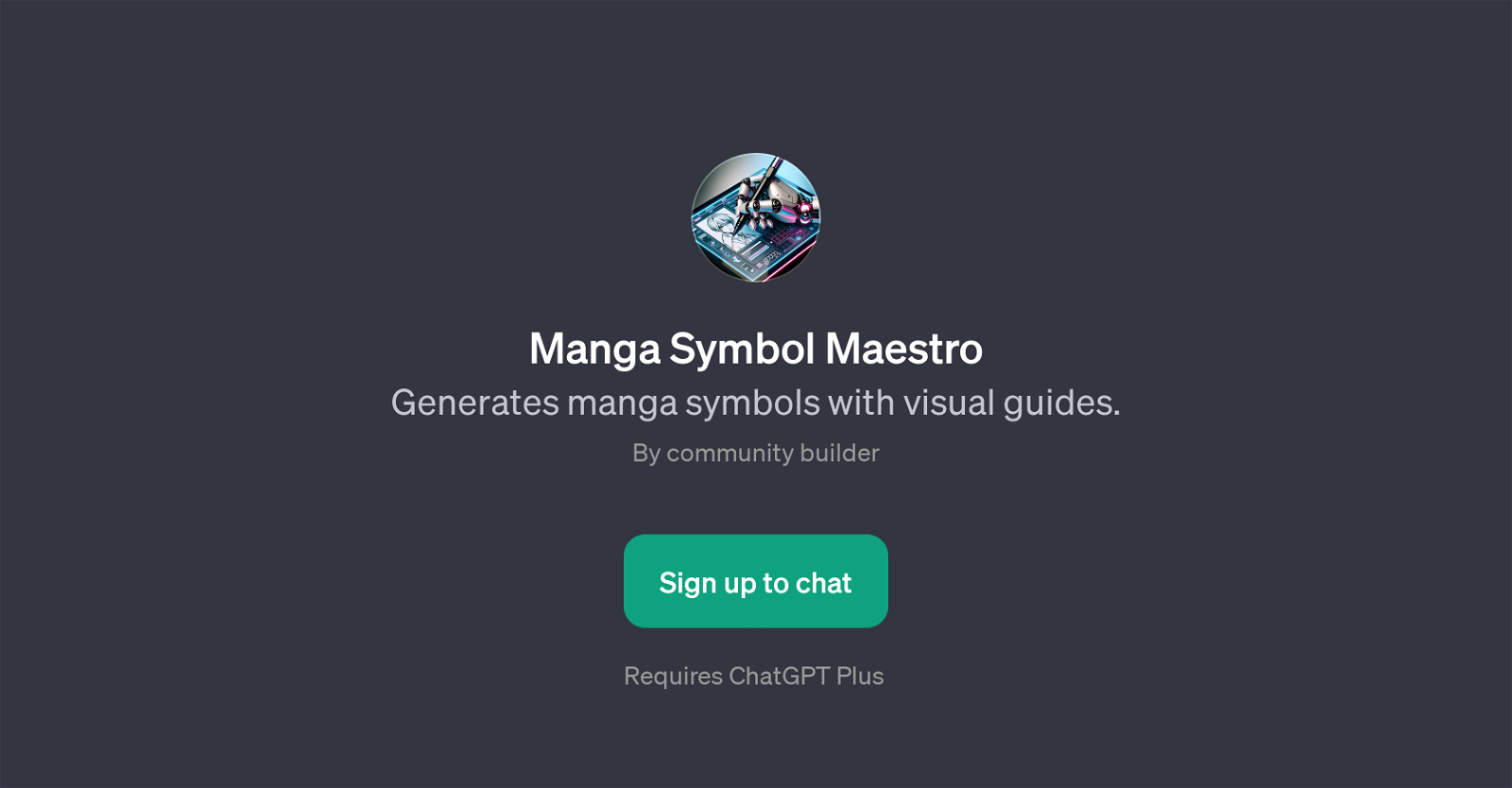 Manga Symbol Maestro website