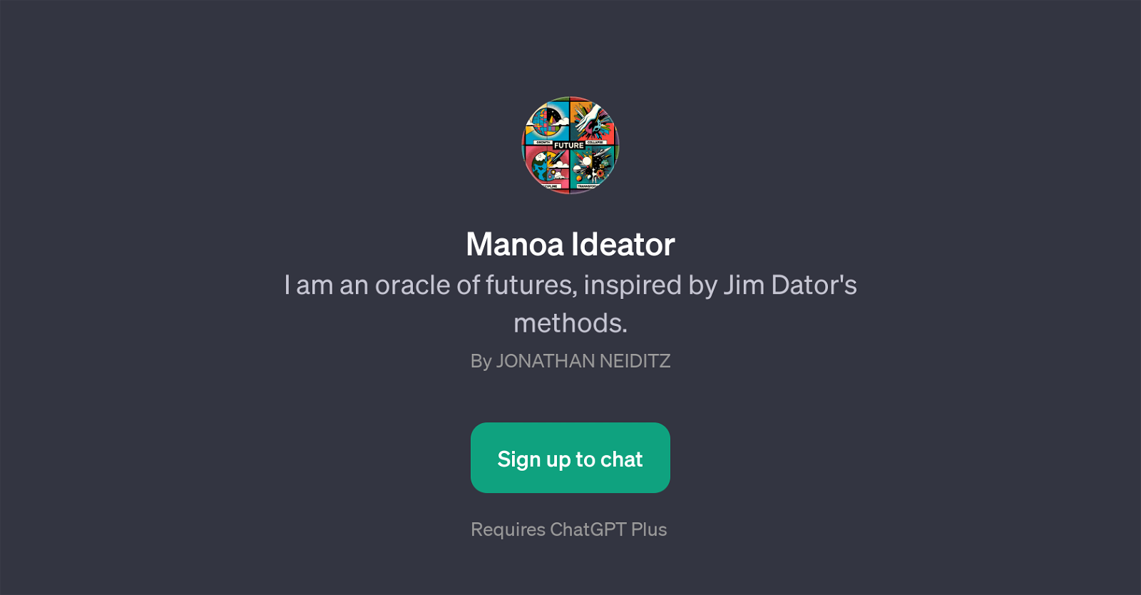 Manoa Ideator website