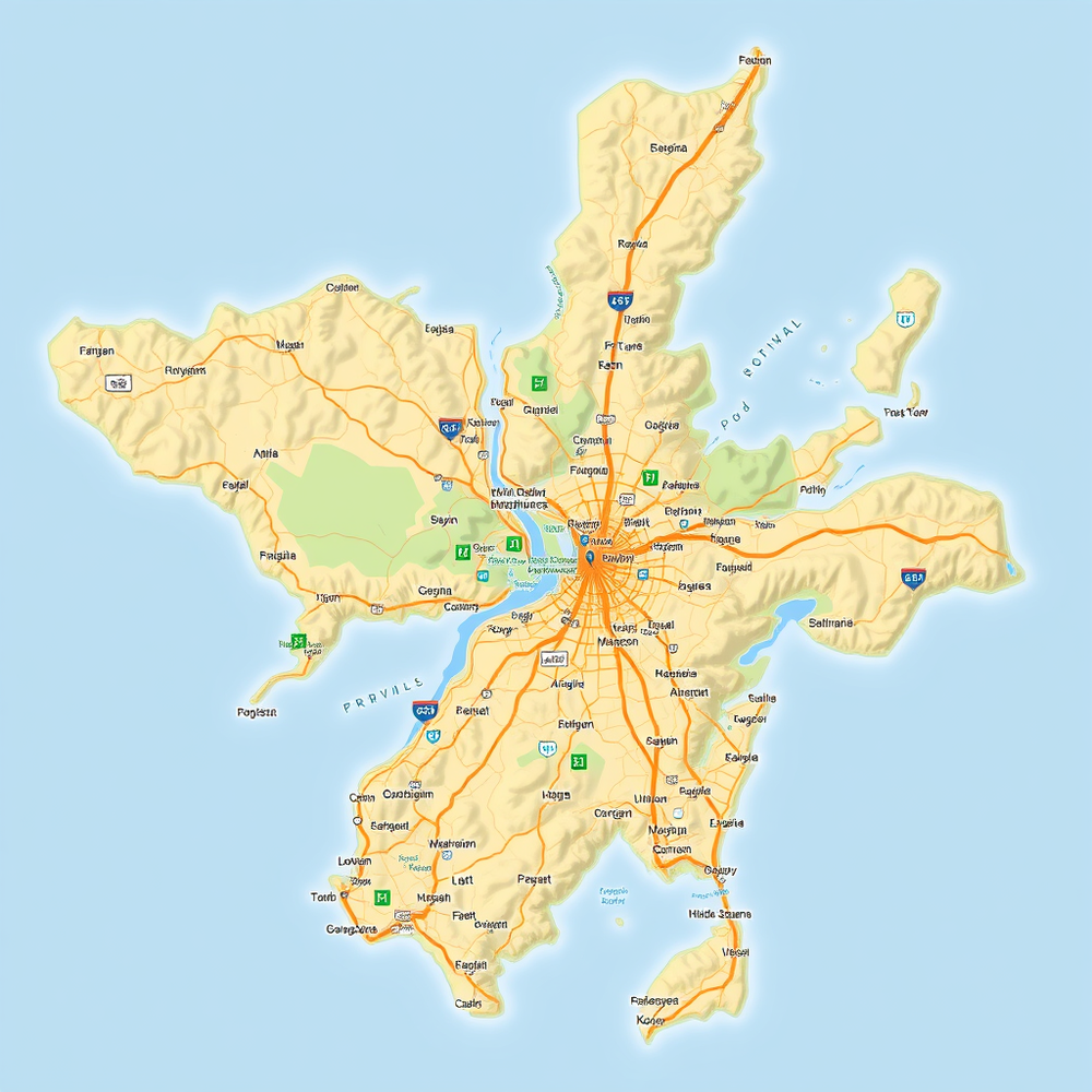 Map from google website
