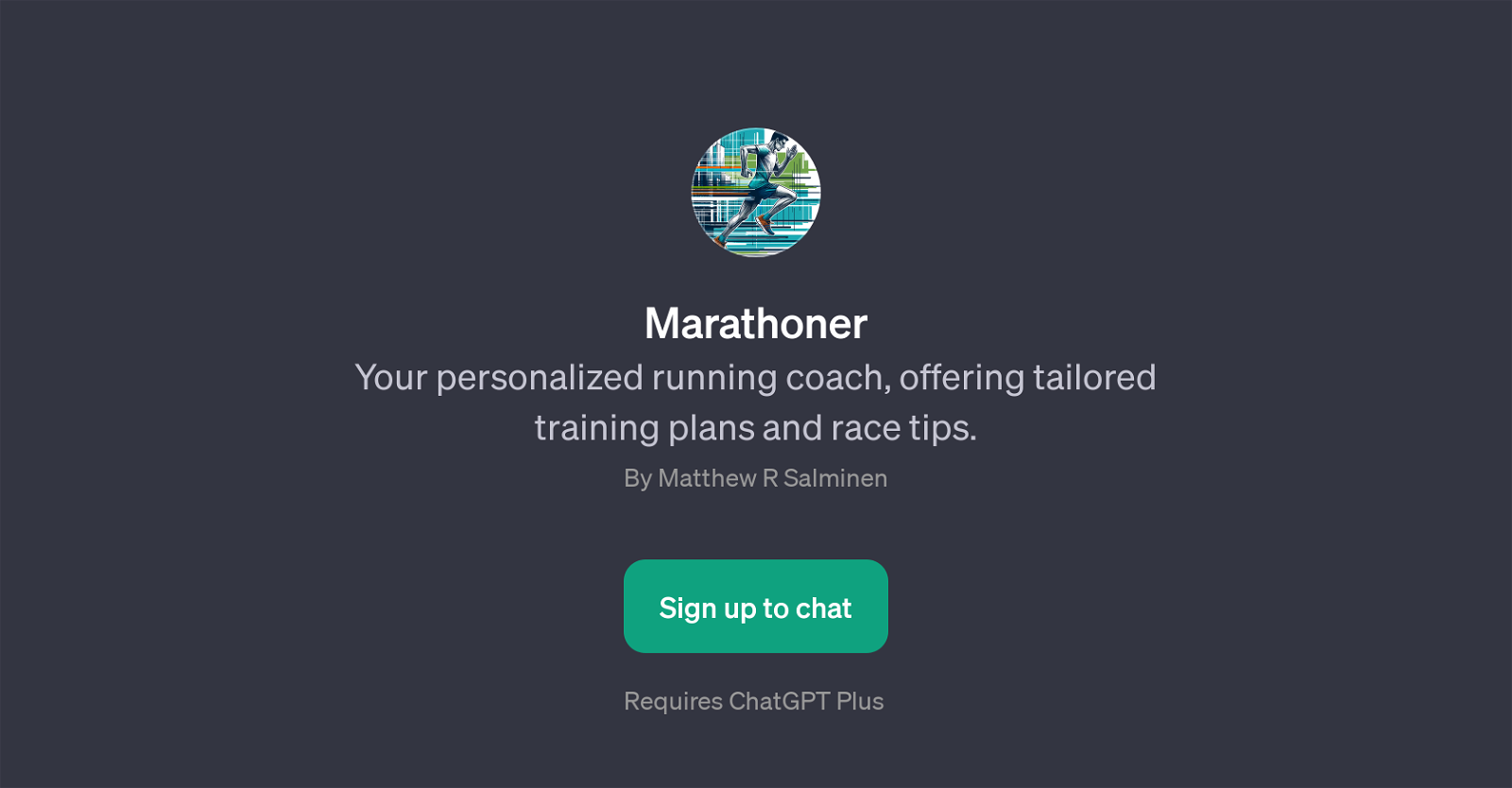 Marathoner website