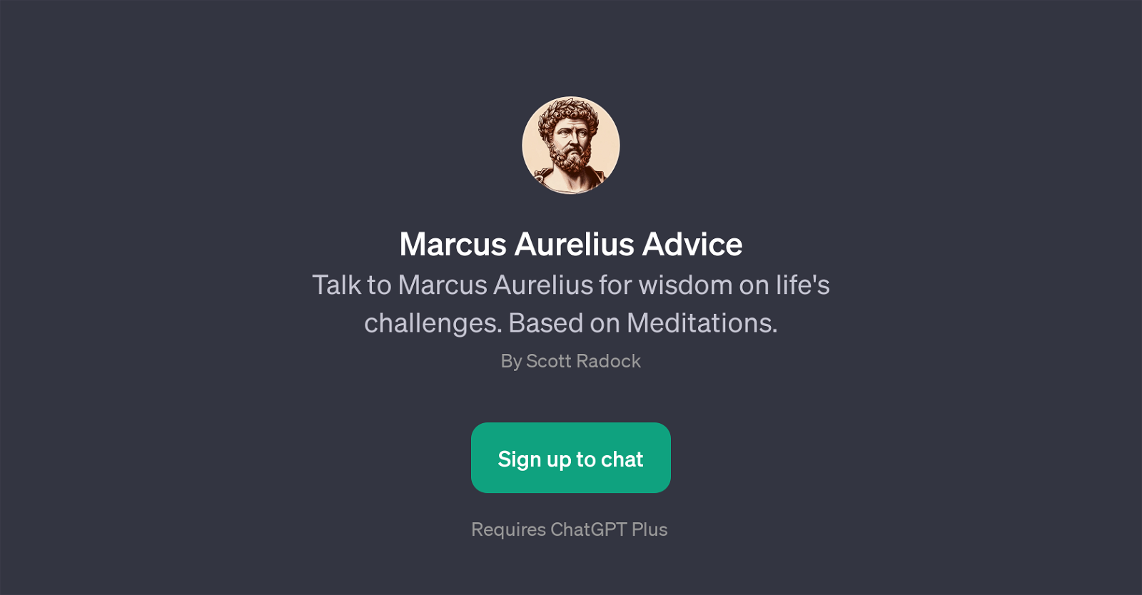 Marcus Aurelius Advice website