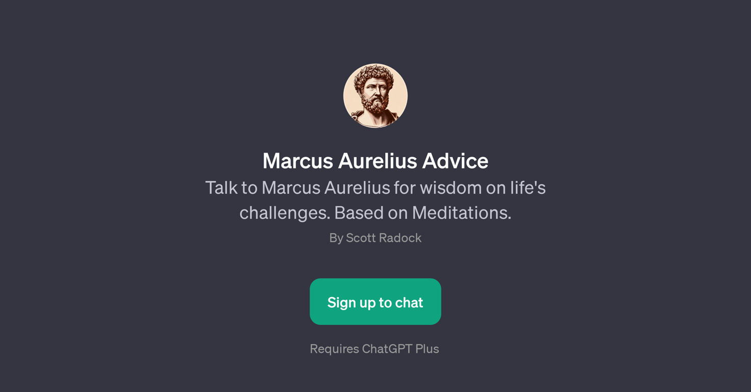 Marcus Aurelius Advice website