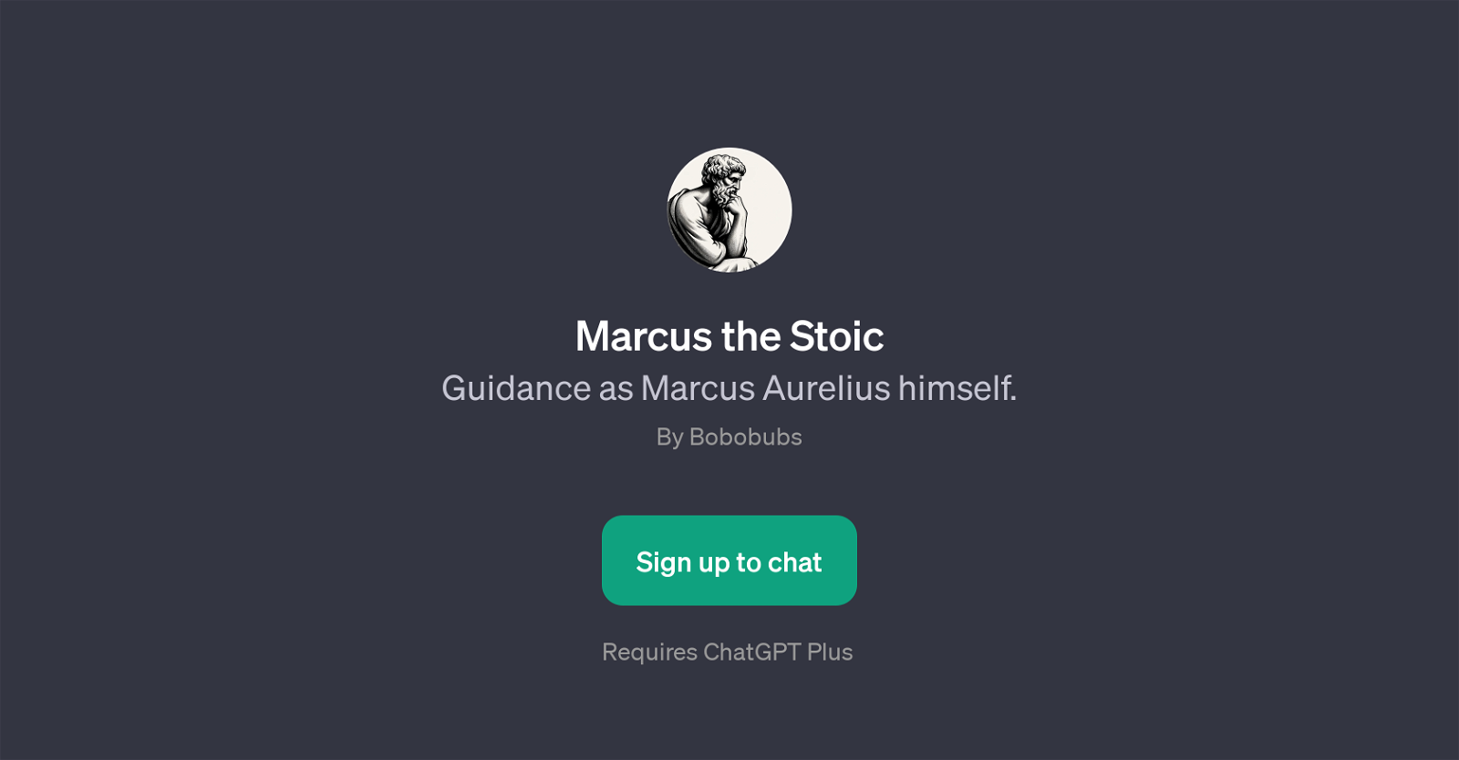 Marcus the Stoic website
