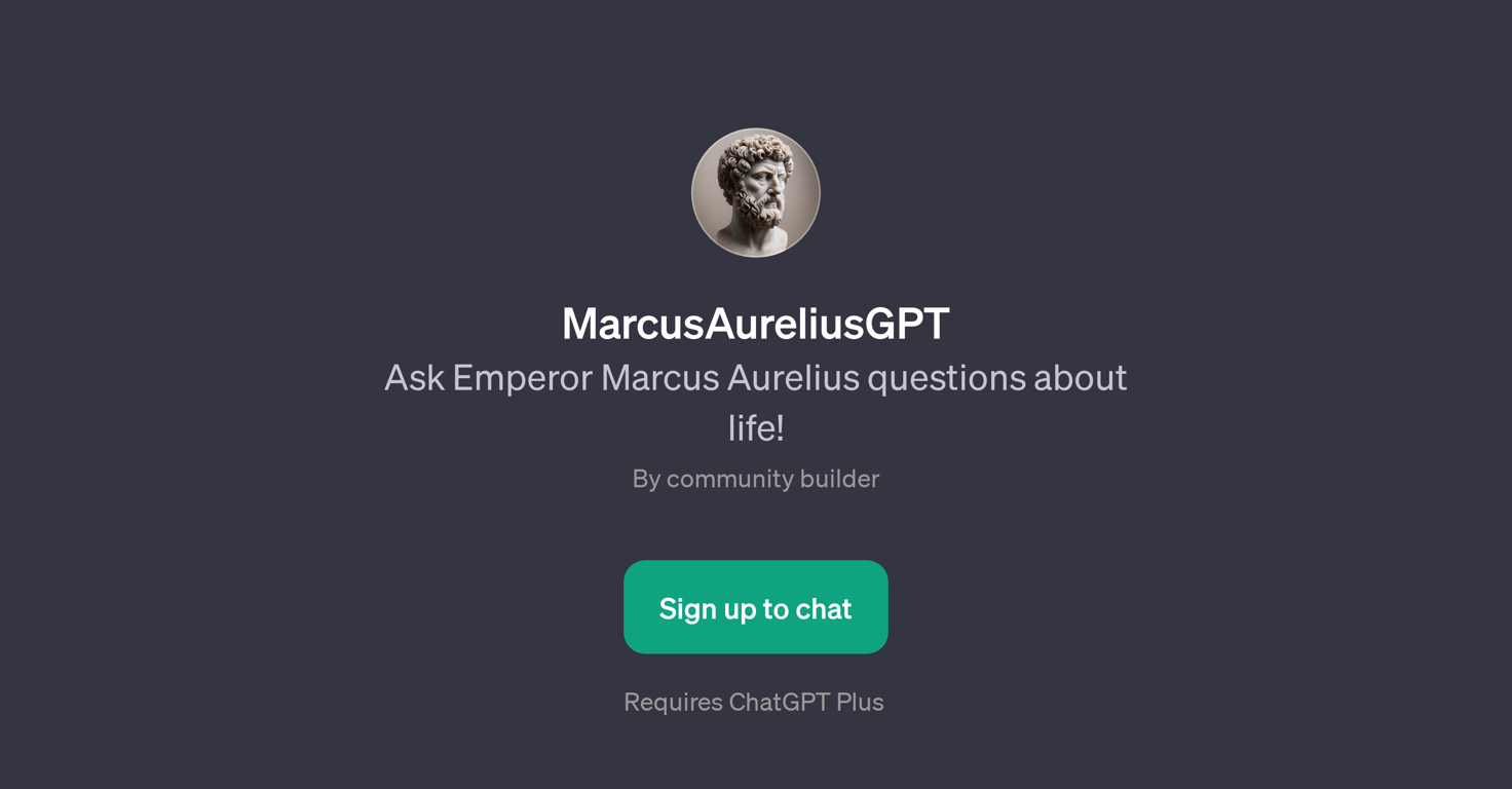 MarcusAureliusGPT website