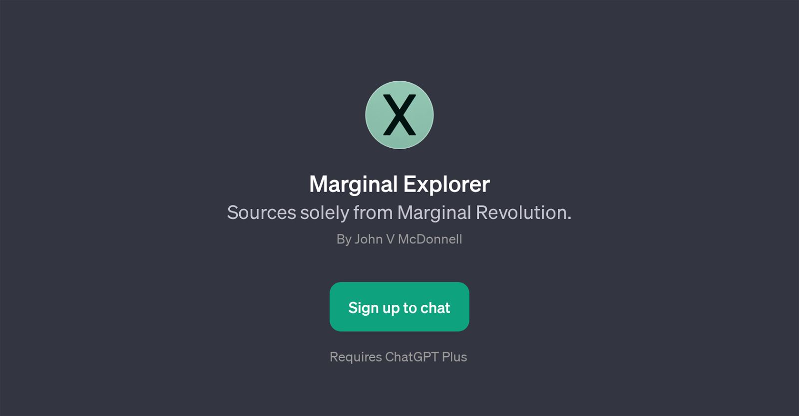 Marginal Explorer website