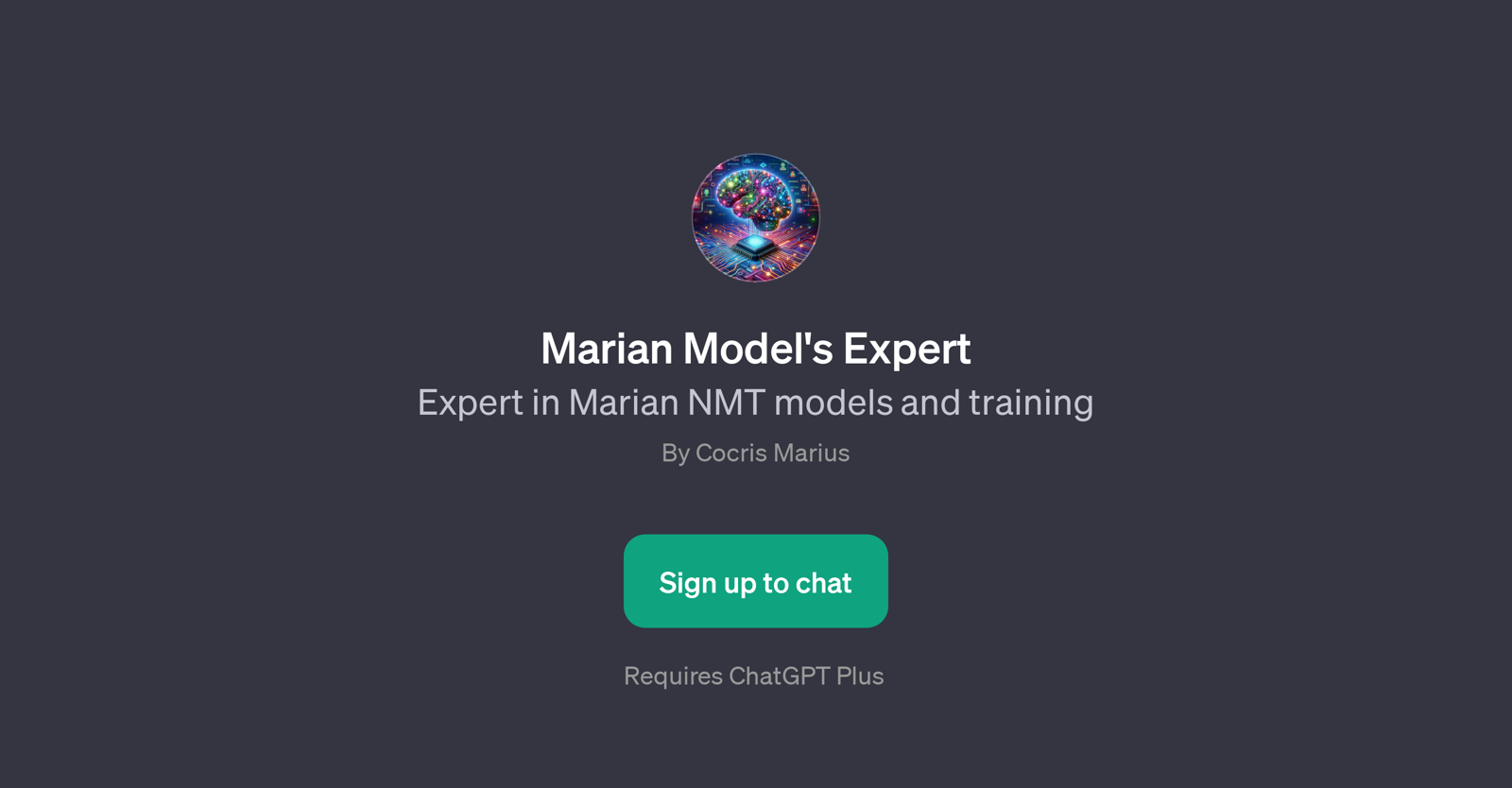 Marian Model's Expert website