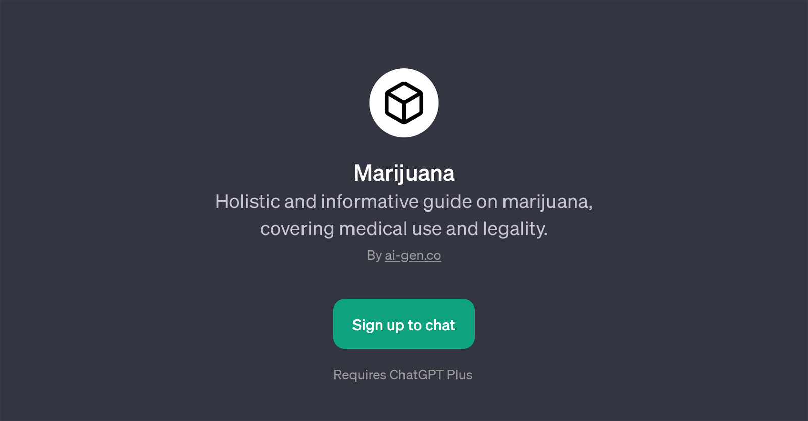 Marijuana website