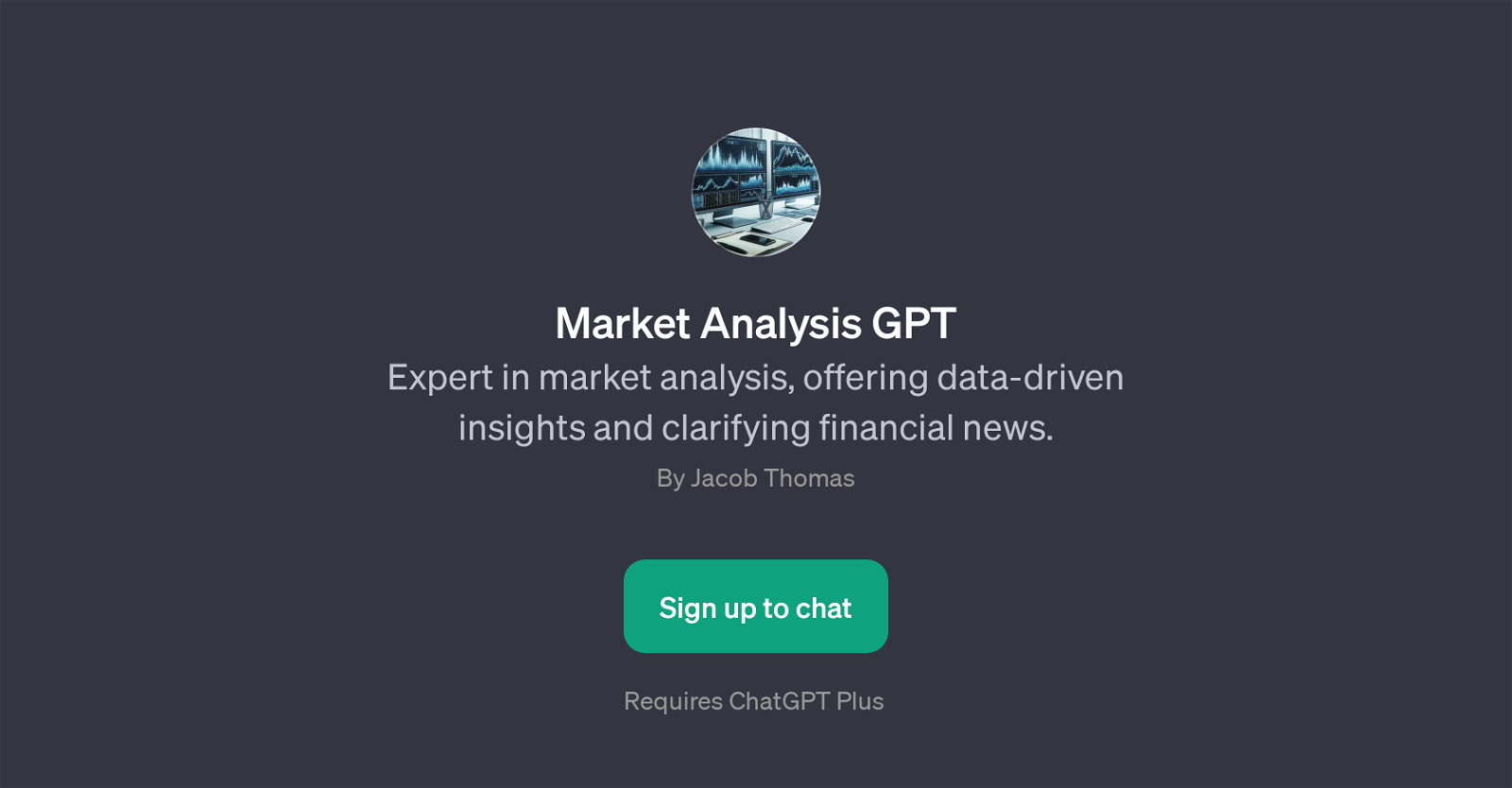 Market Analysis GPT website