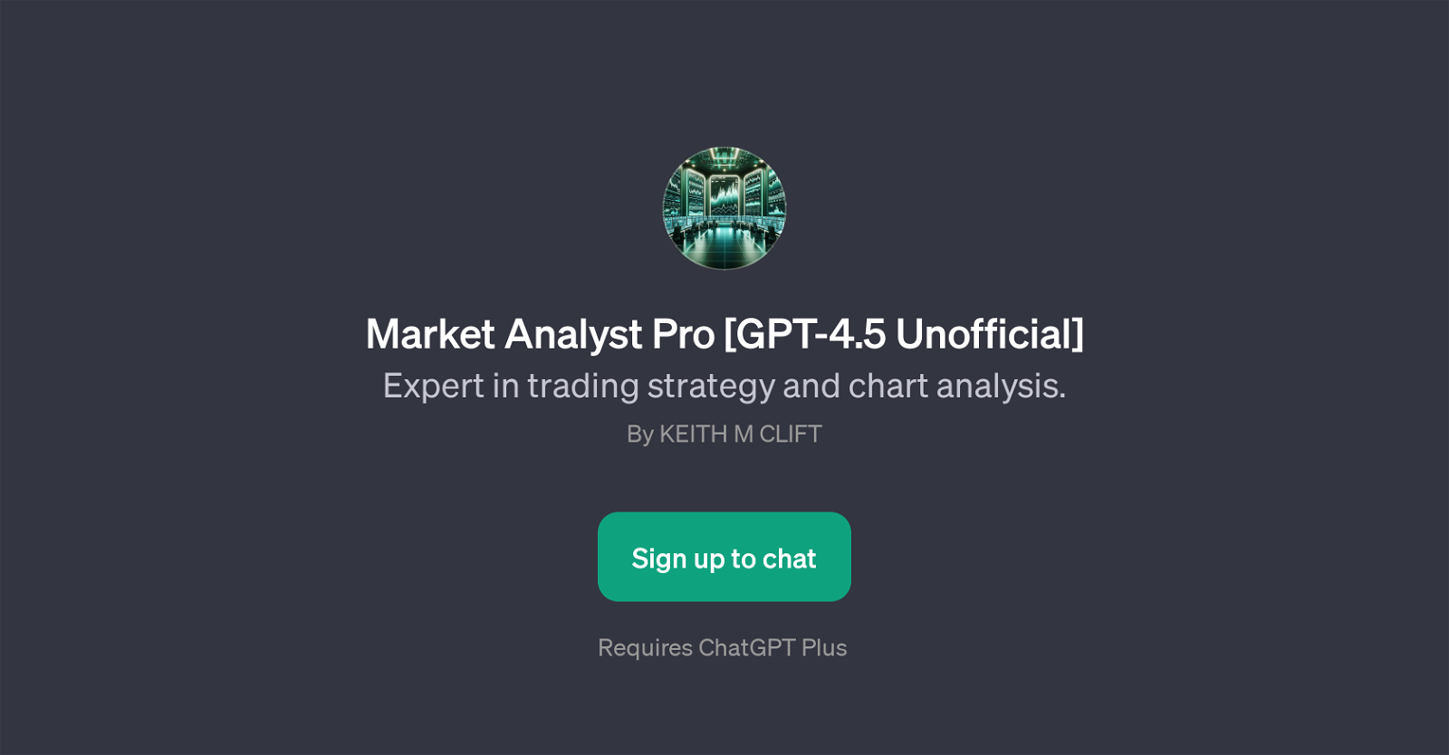 Market Analyst Pro [GPT-4.5 Unofficial] website