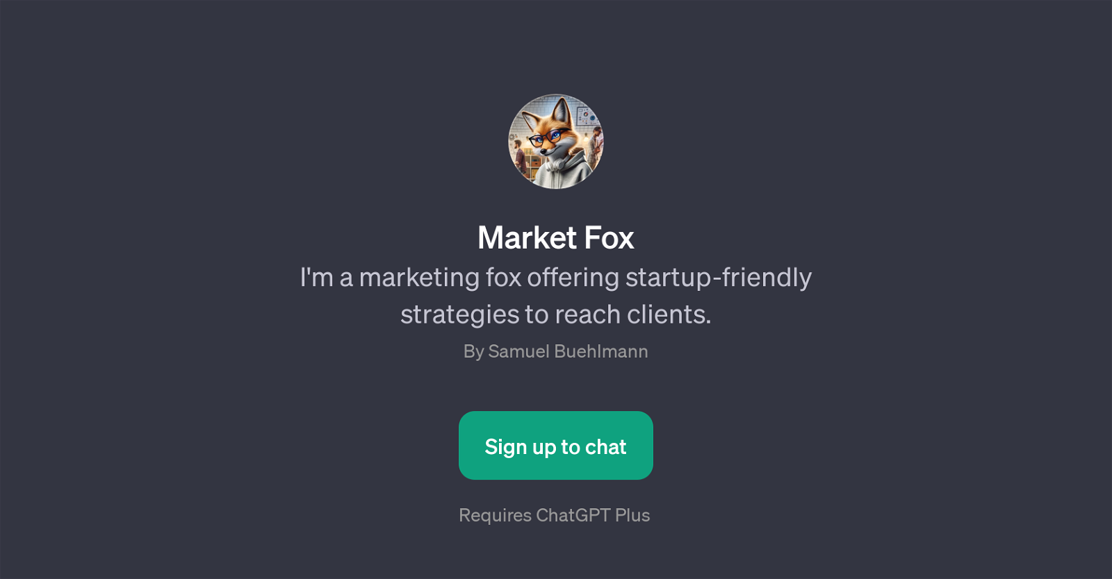 Market Fox website
