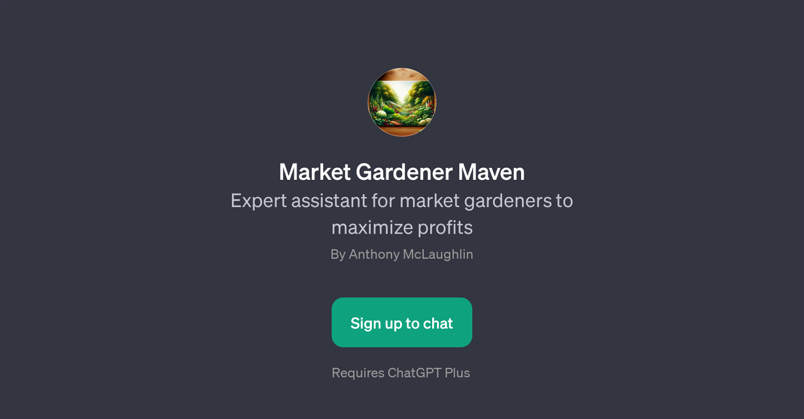 Market Gardener Maven website