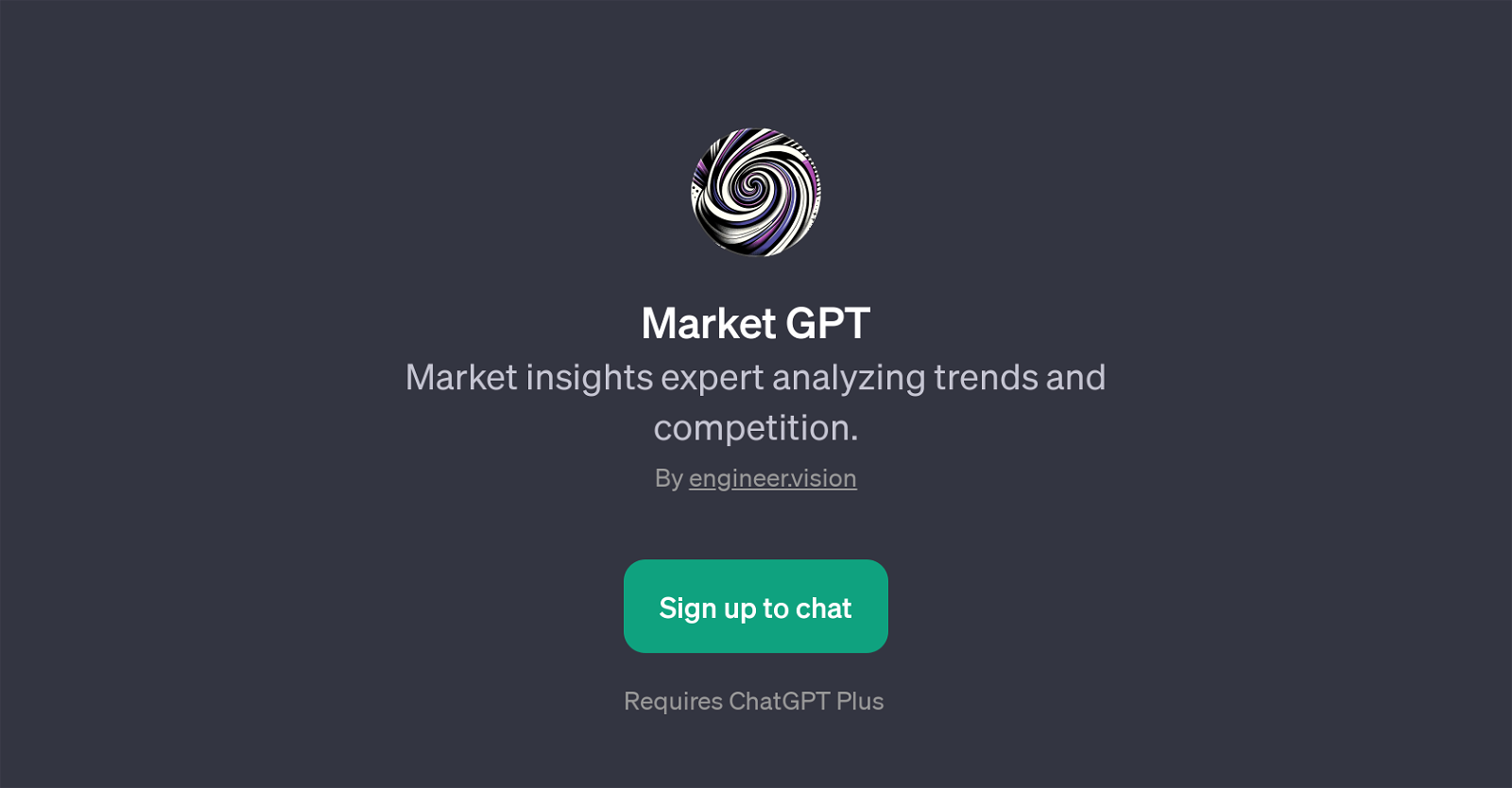 Market GPT website