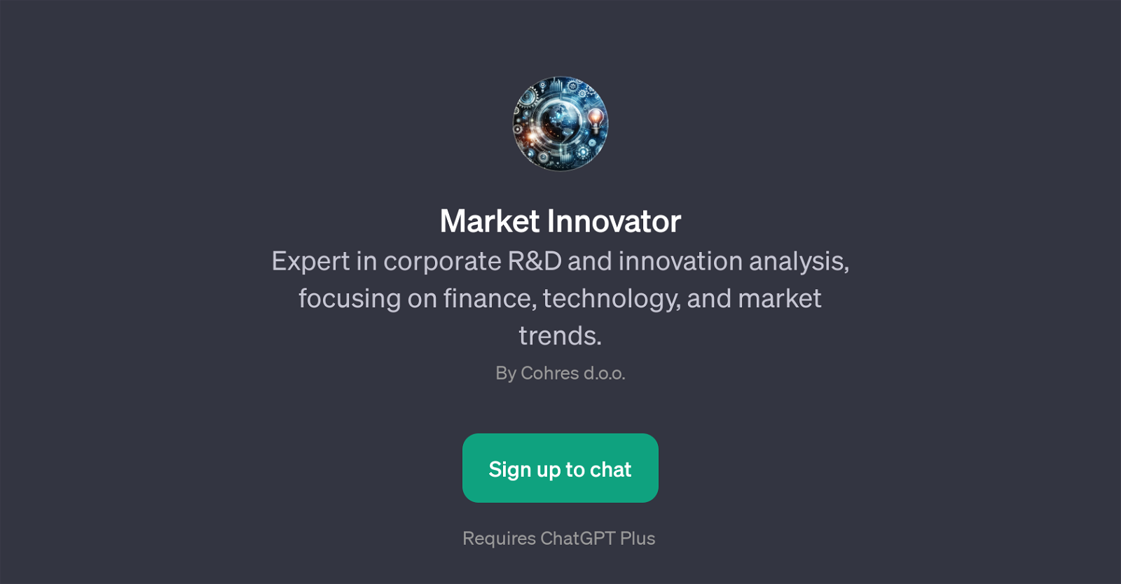 Market Innovator website