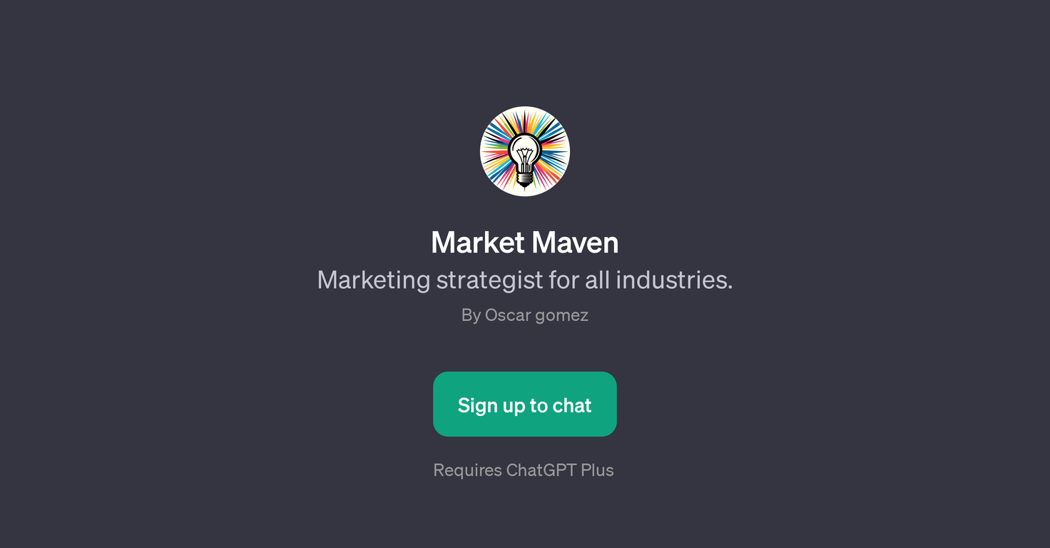 Market Maven website