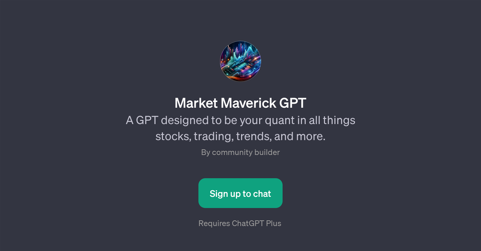 Market Maverick GPT website