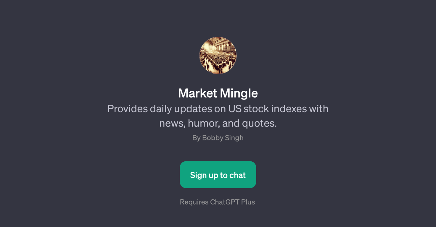 Market Mingle website