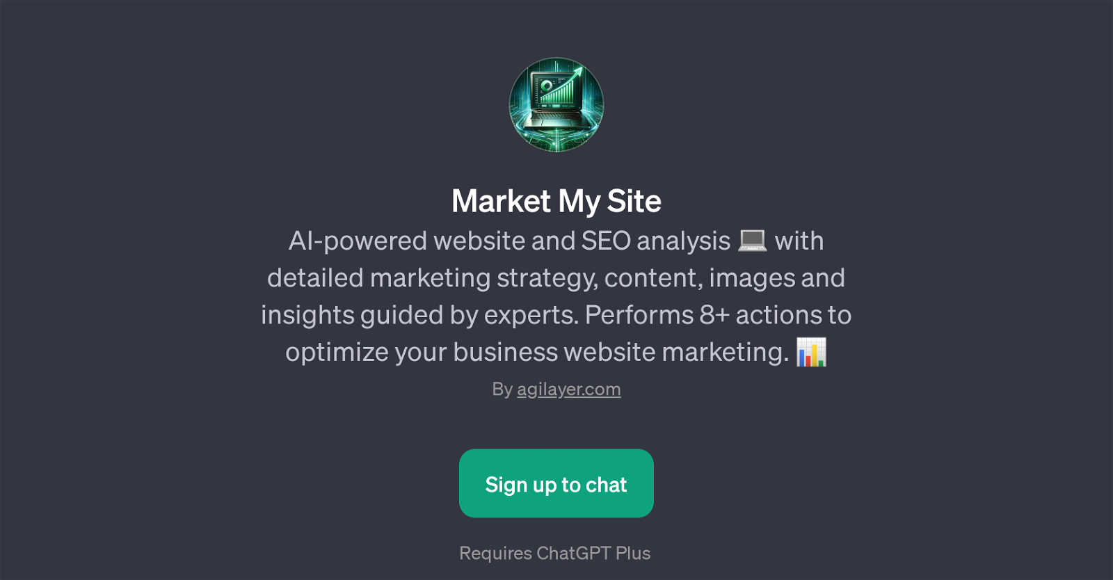 Market My Site website