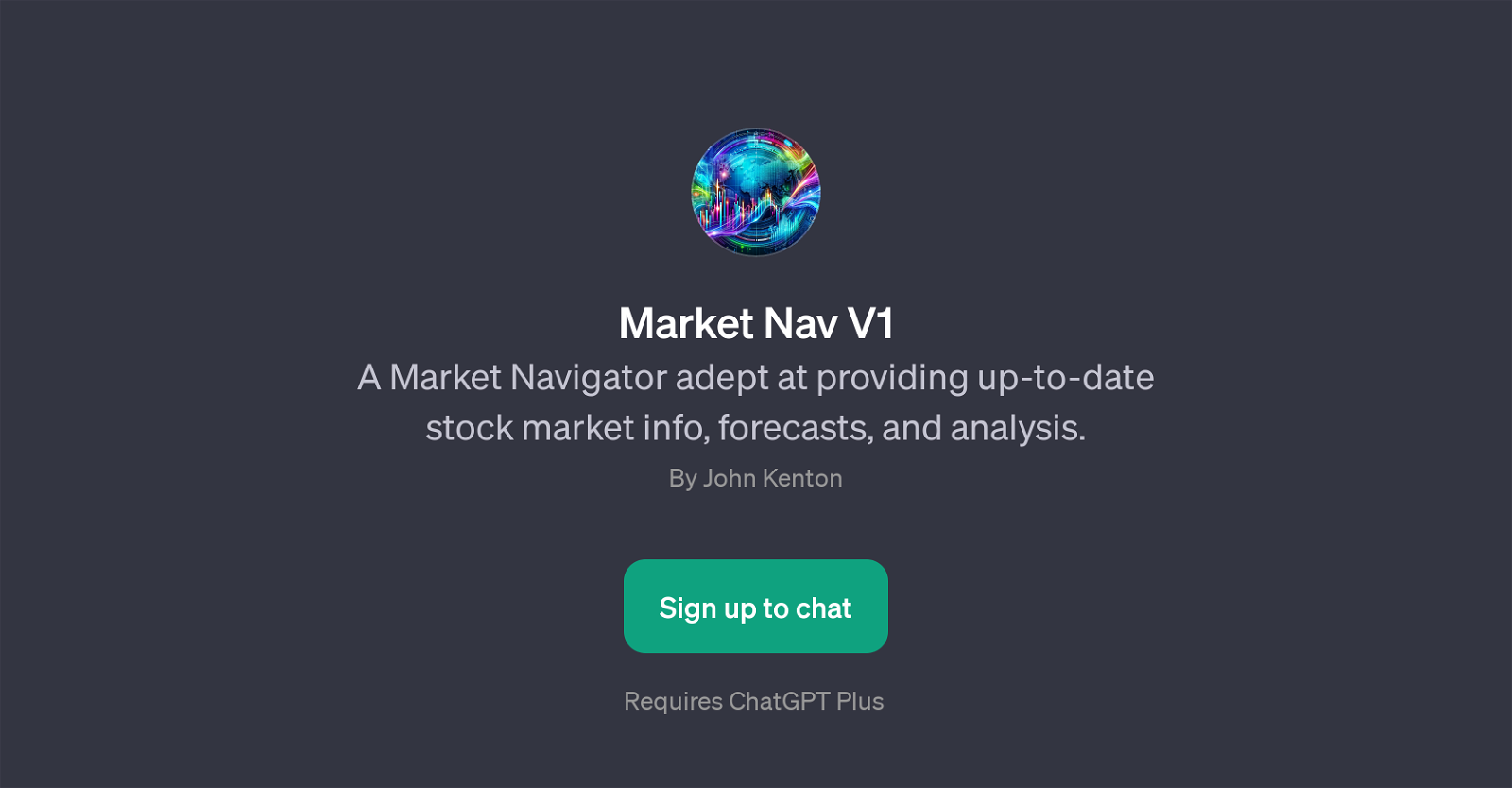 Market Nav V1 website