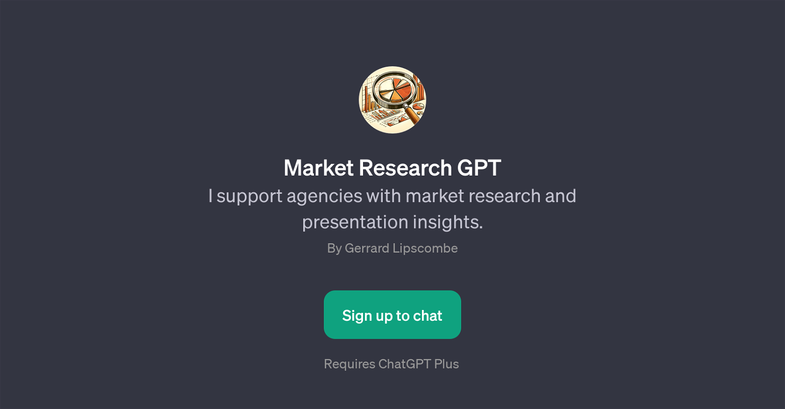 Market Research GPT website