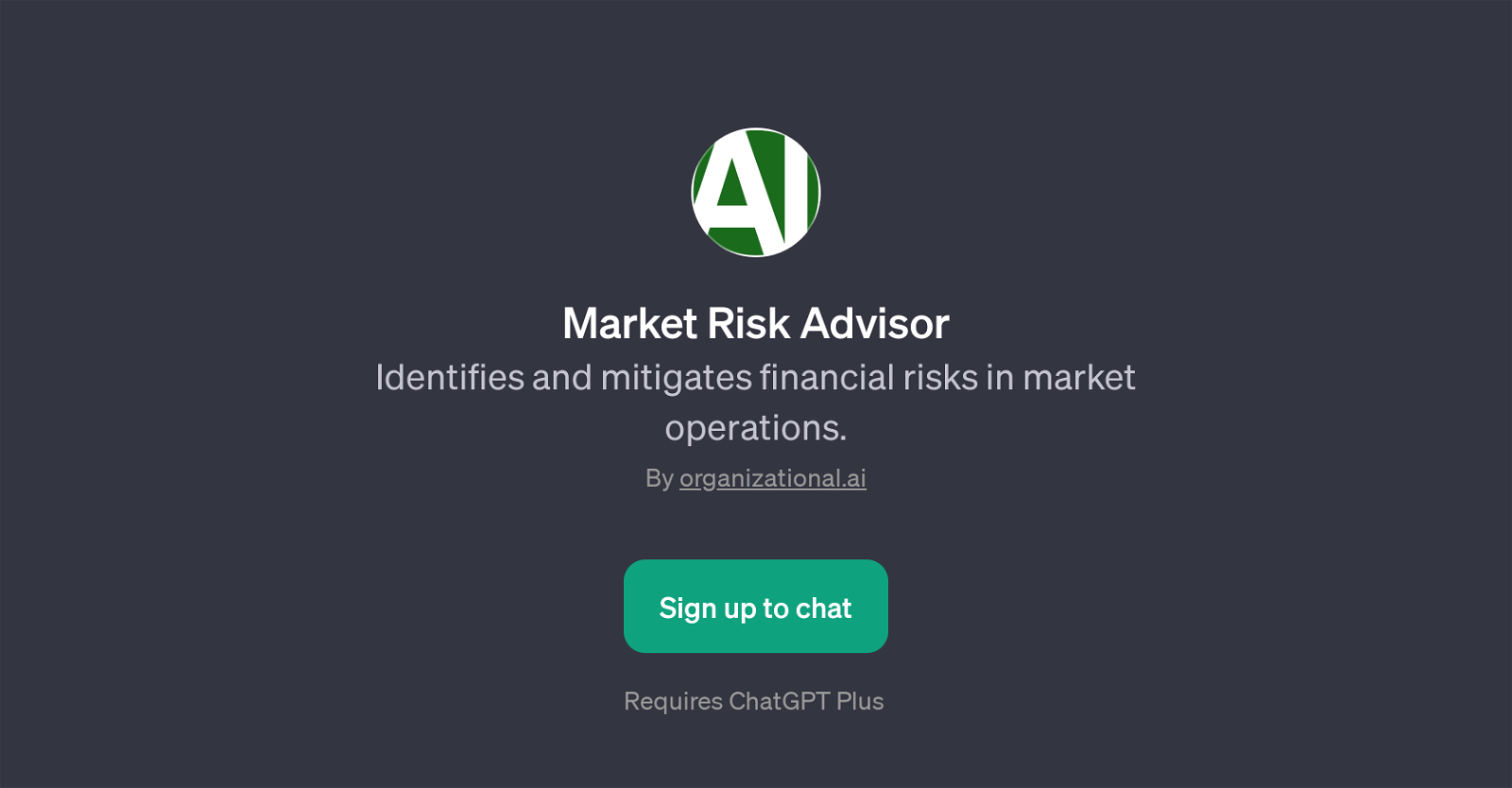 Market Risk Advisor website