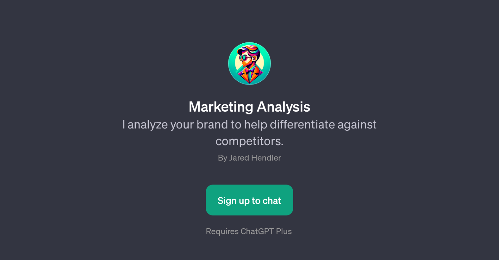 Marketing Analysis website