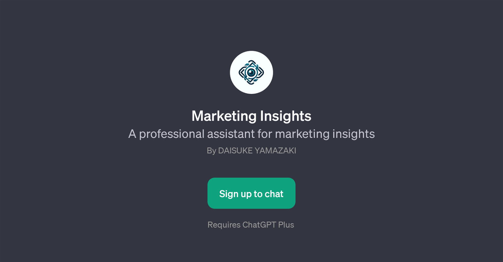 Marketing Insights website