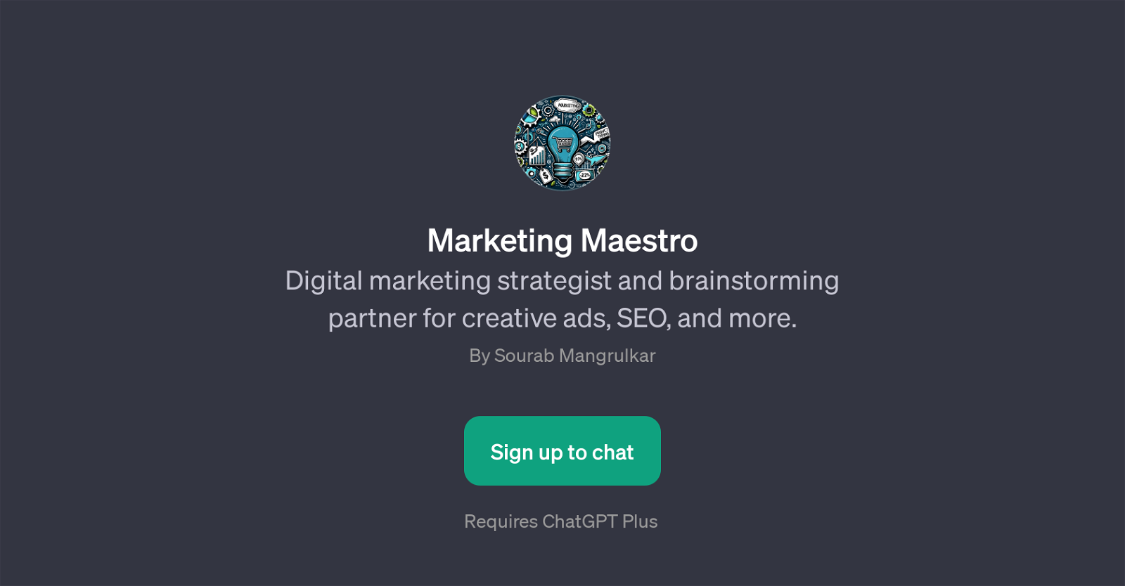 Marketing Maestro website