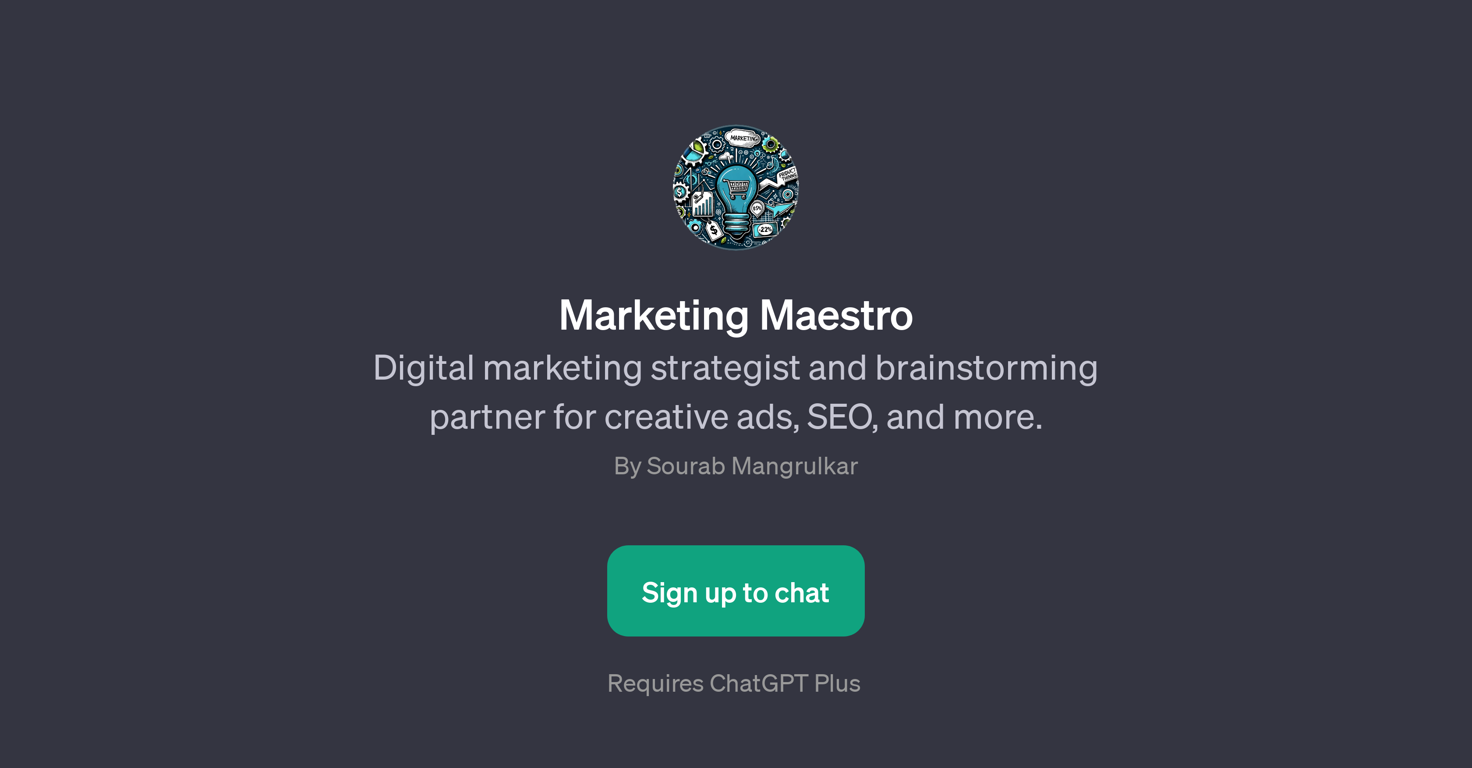 Marketing Maestro website