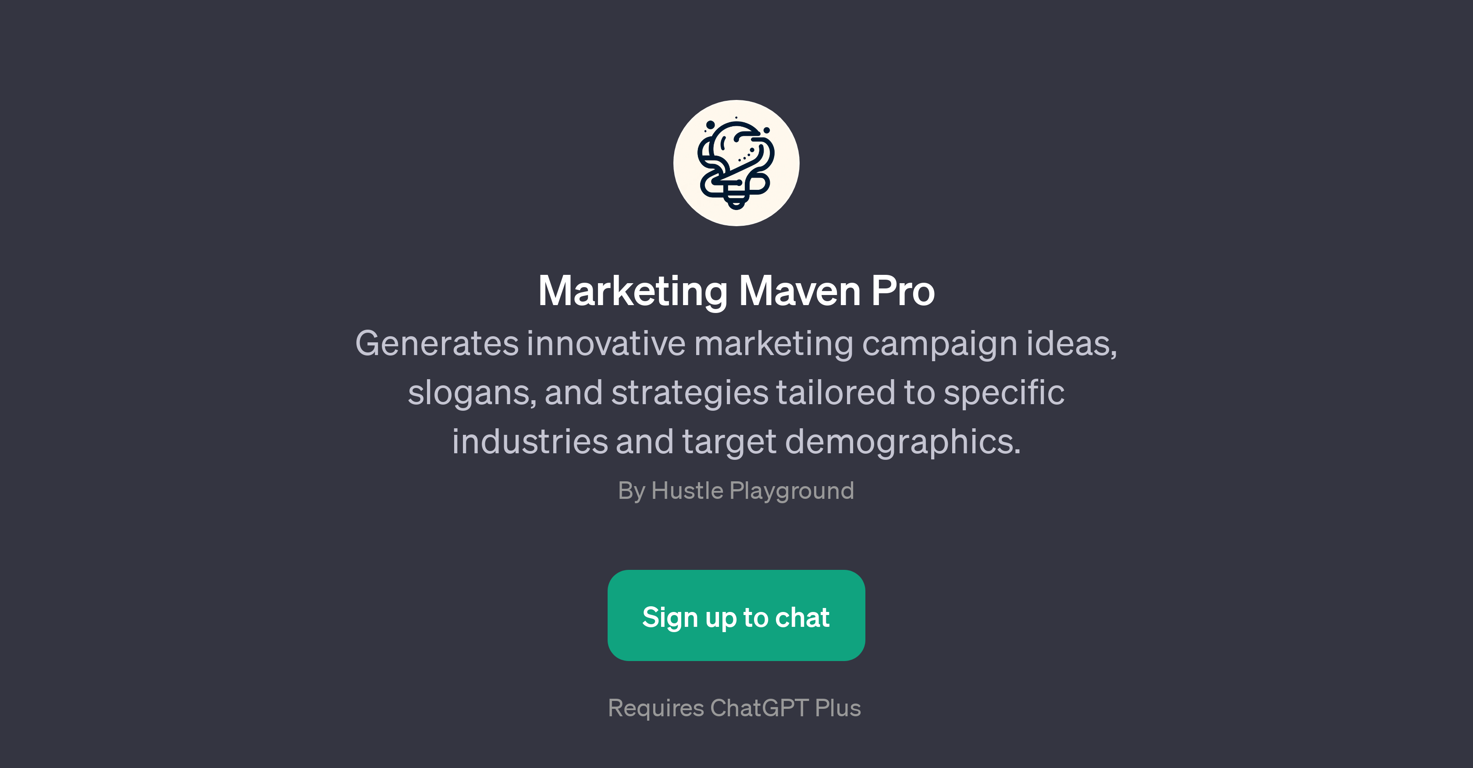 Marketing Maven Pro website
