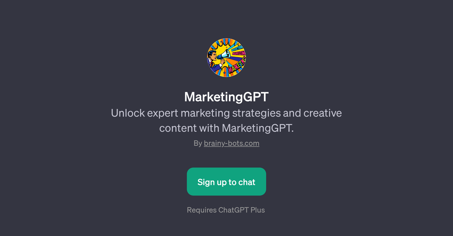 MarketingGPT website
