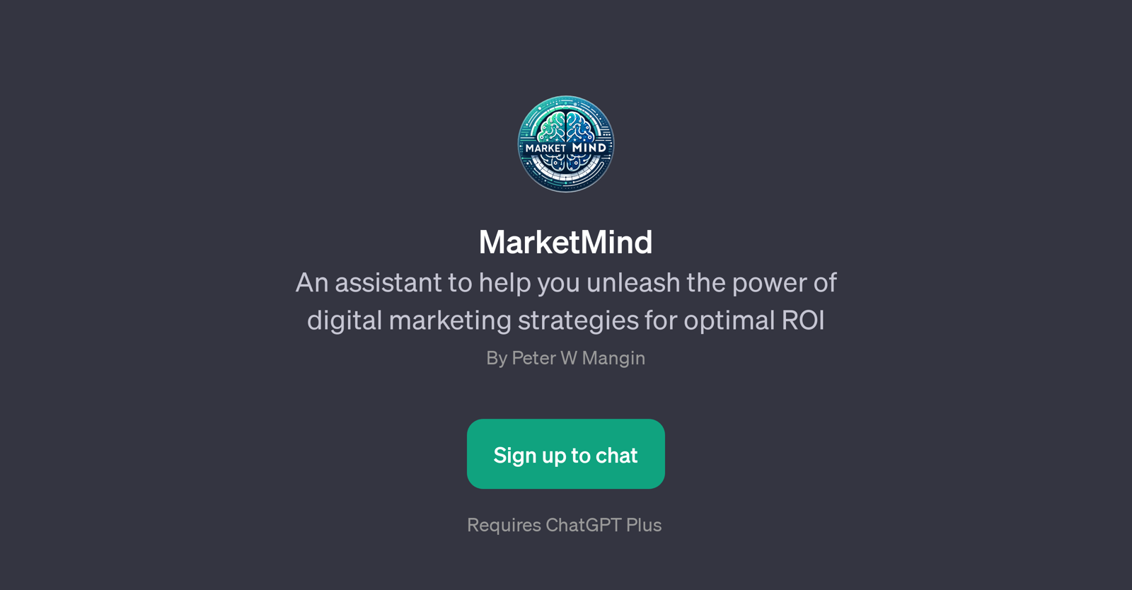 MarketMind website