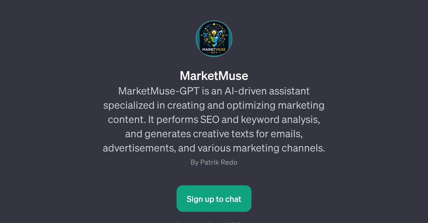 MarketMuse-GPT website