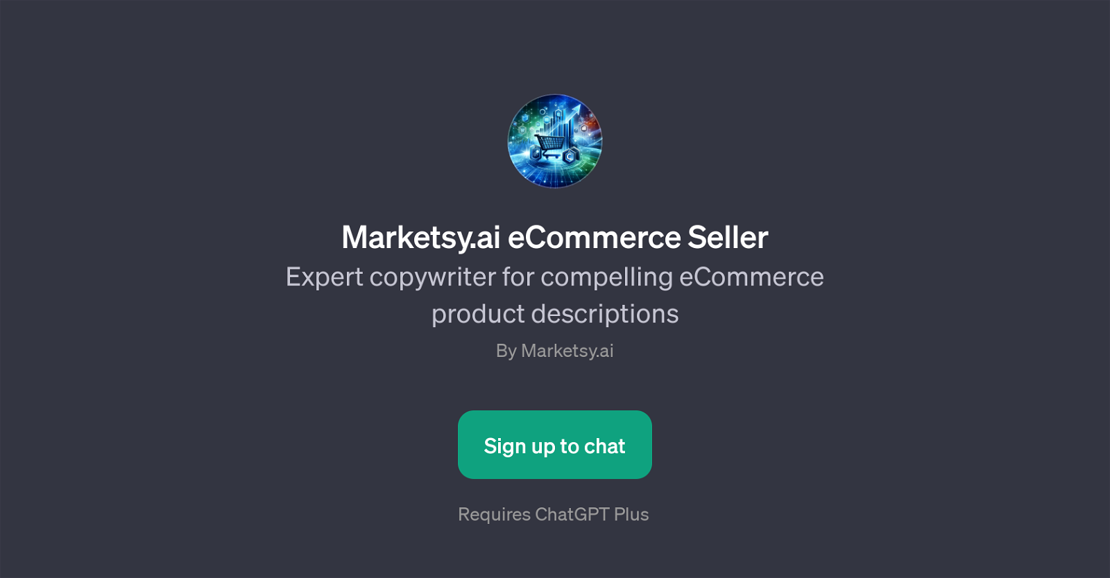 Marketsy.ai eCommerce Seller website