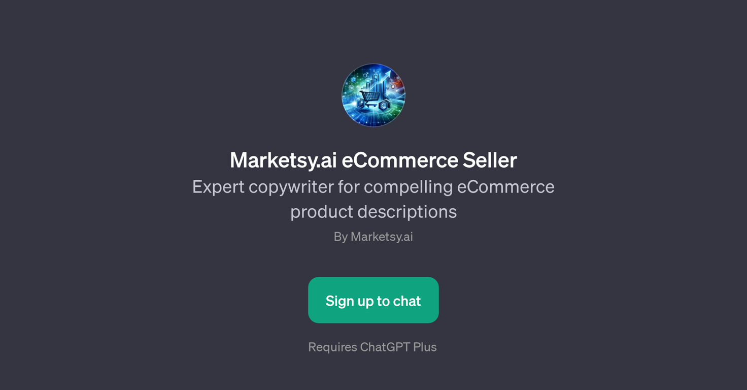 Marketsy.ai eCommerce Seller website
