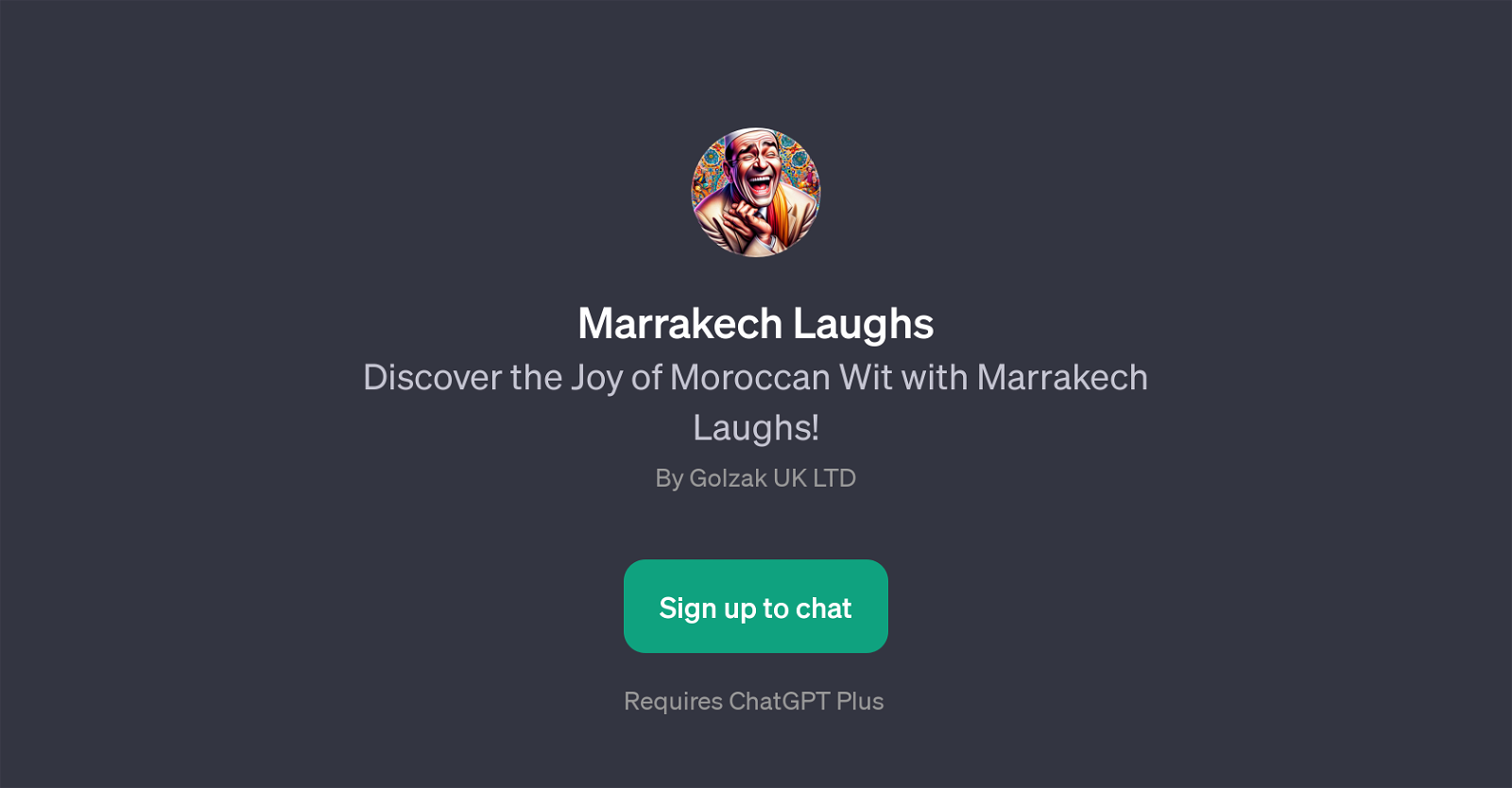Marrakech Laughs website