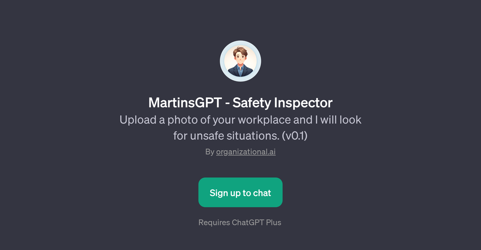 MartinsGPT - Safety Inspector website
