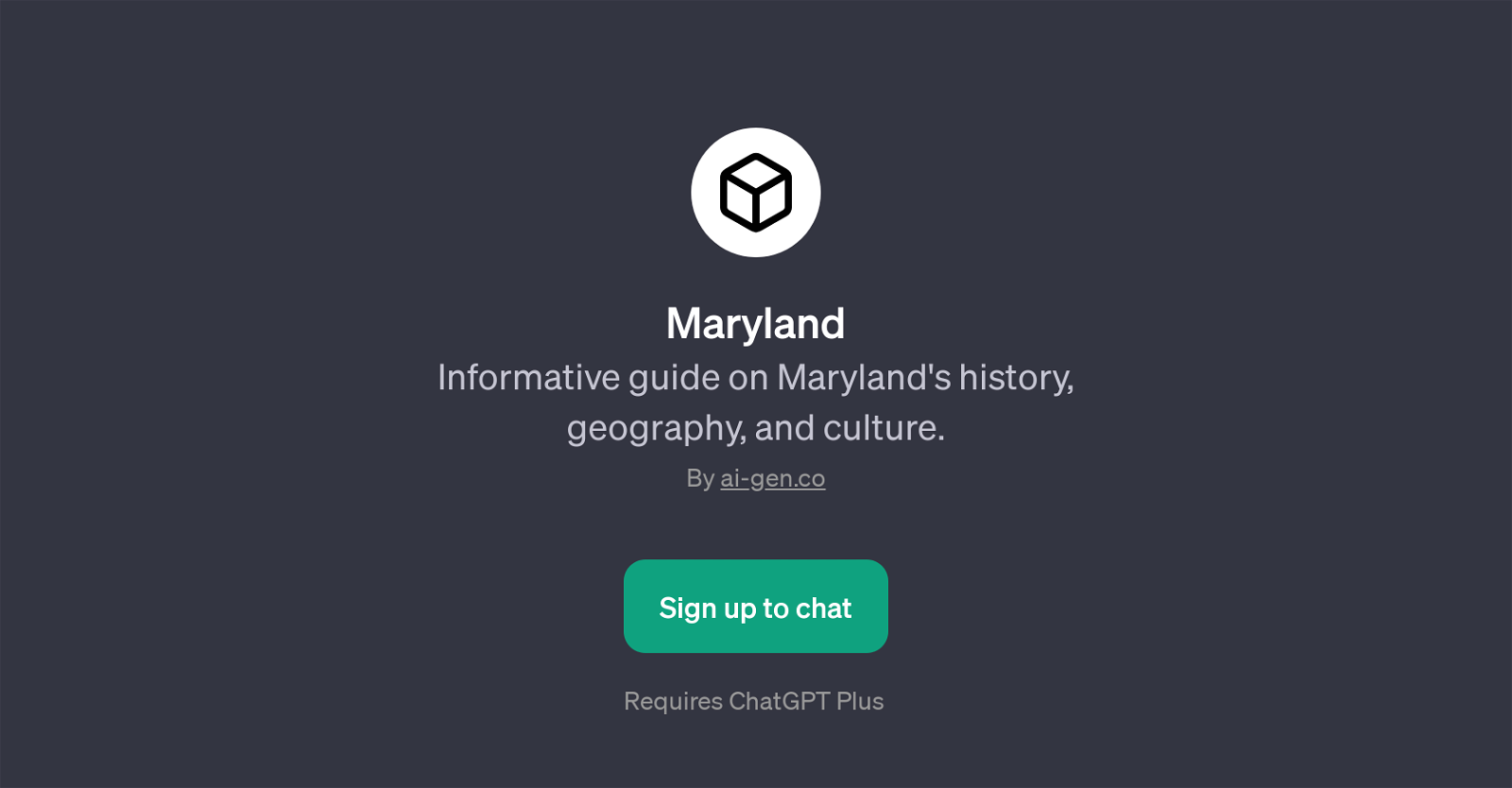 Maryland website