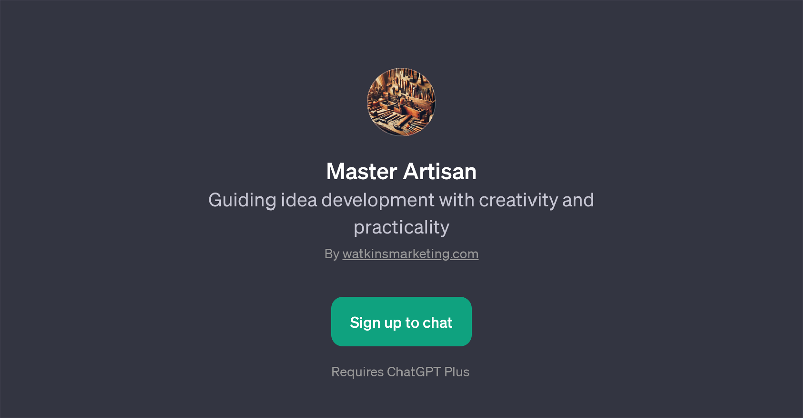 Master Artisan website