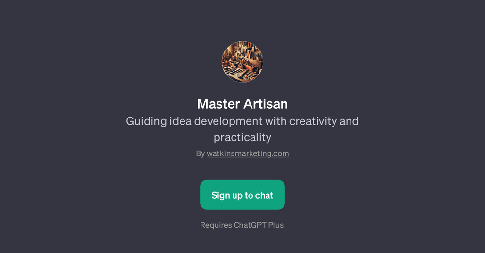Master Artisan website