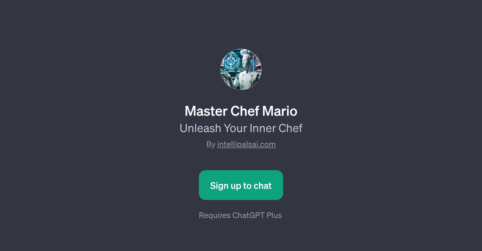 Master Chef Mario website