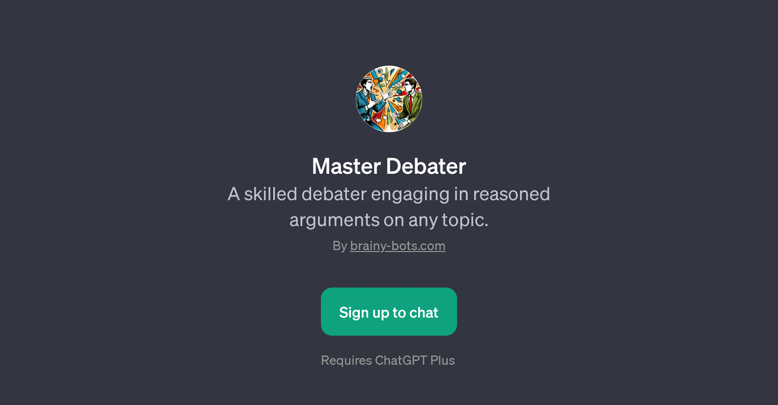 Master Debater website