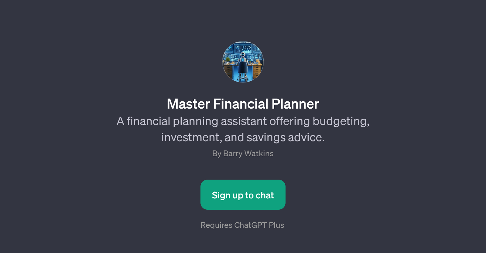 Master Financial Planner website