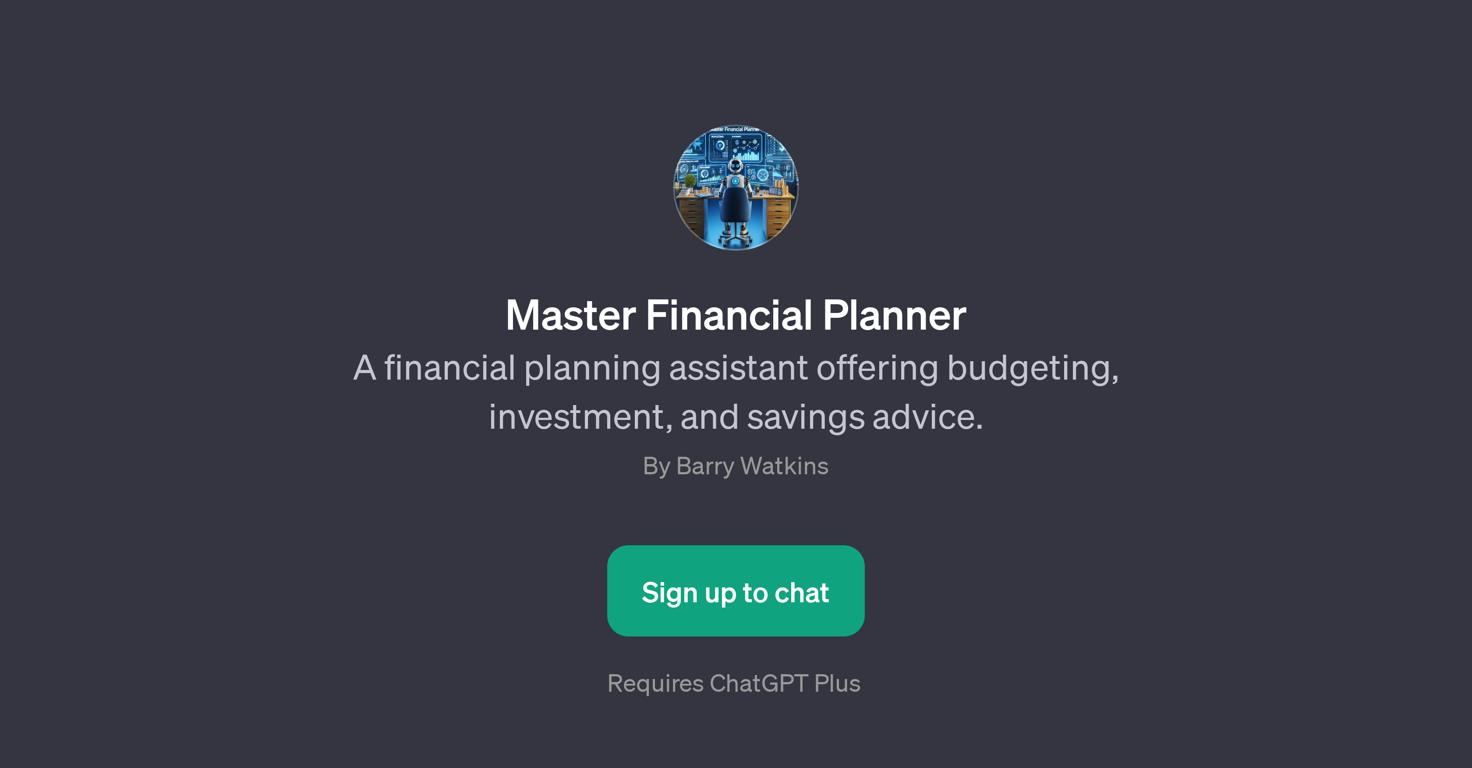 Master Financial Planner website