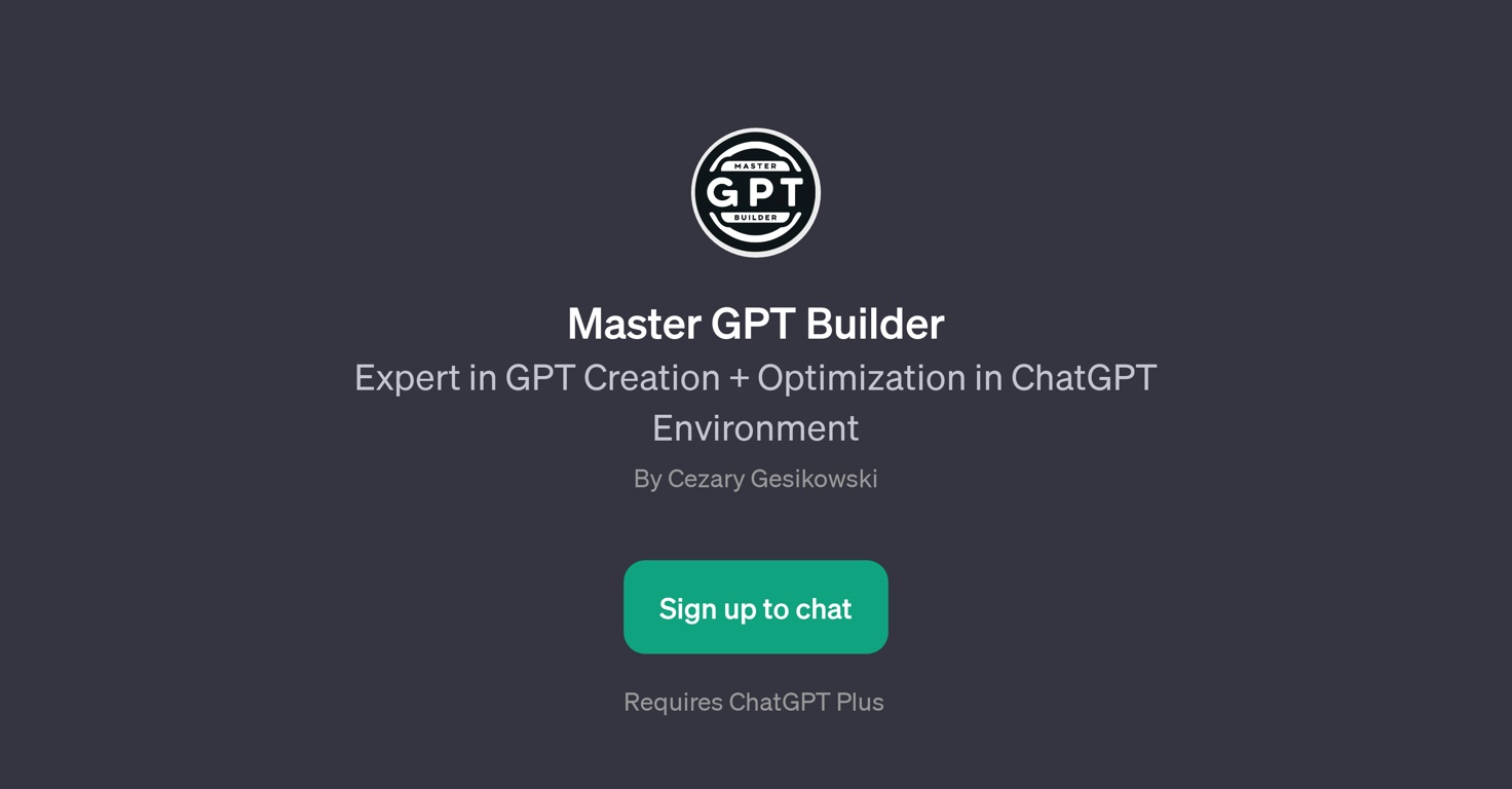 Master GPT Builder website