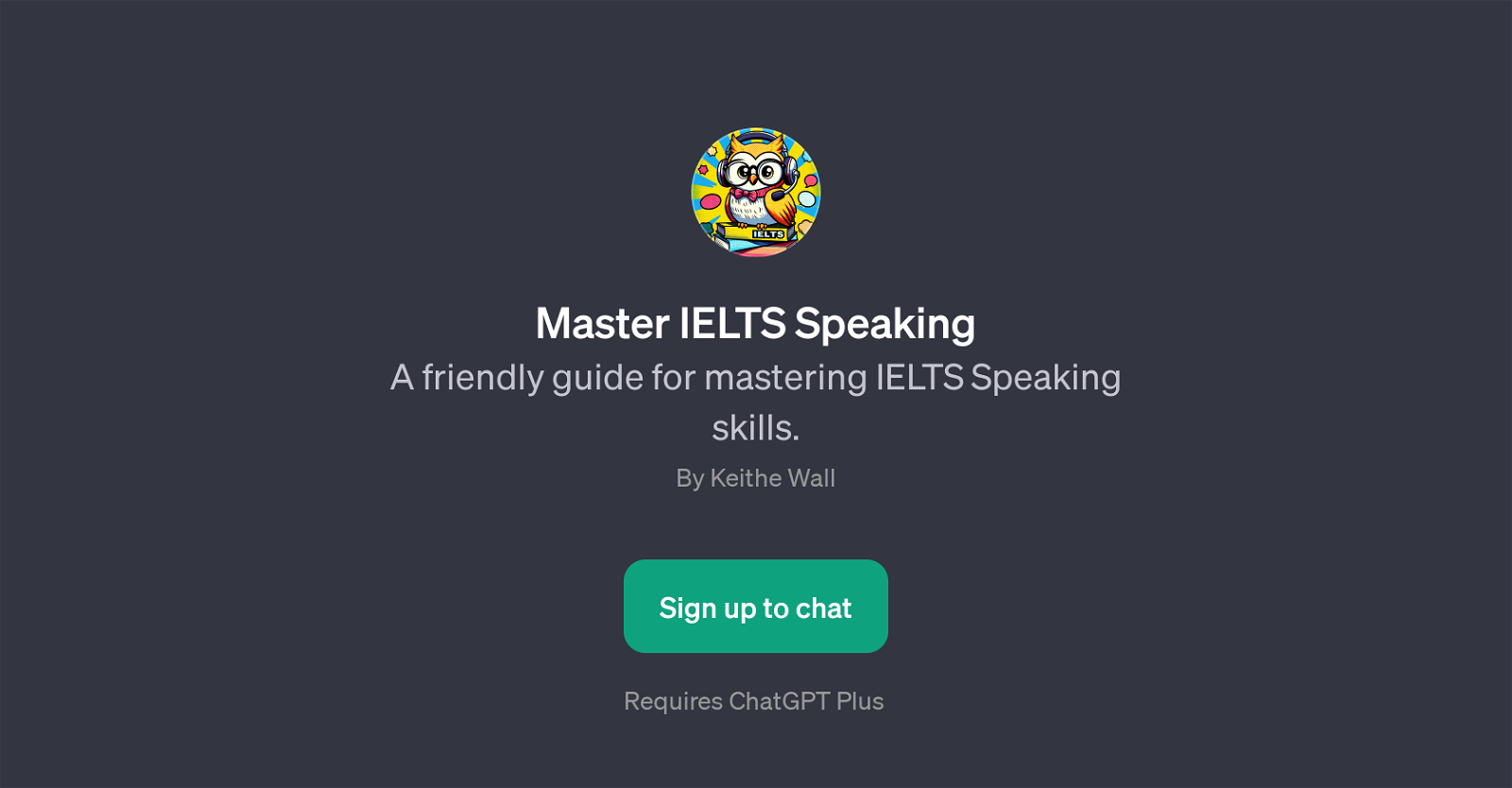 Master IELTS Speaking website