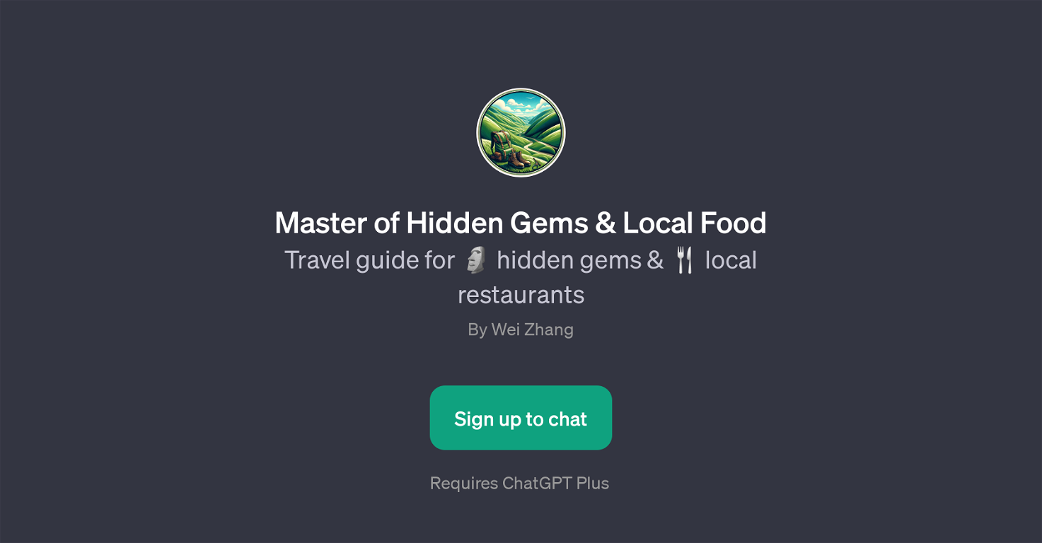 Master of Hidden Gems & Local Food website