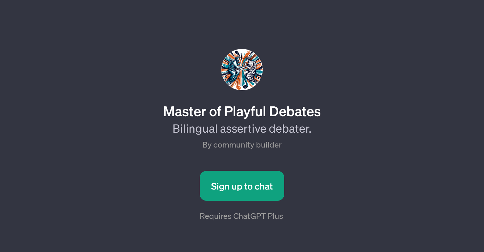 Master of Playful Debates website