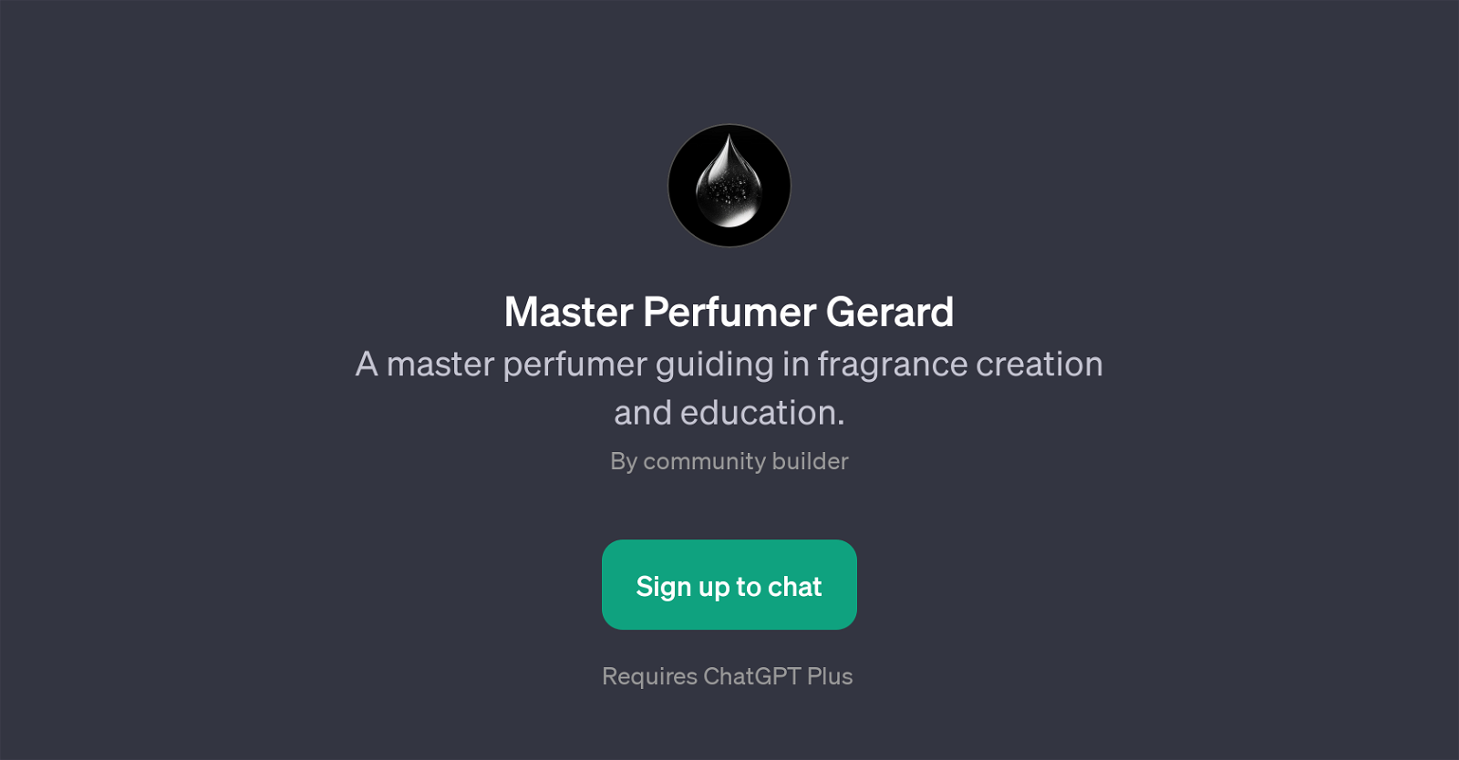 Master Perfumer Gerard website