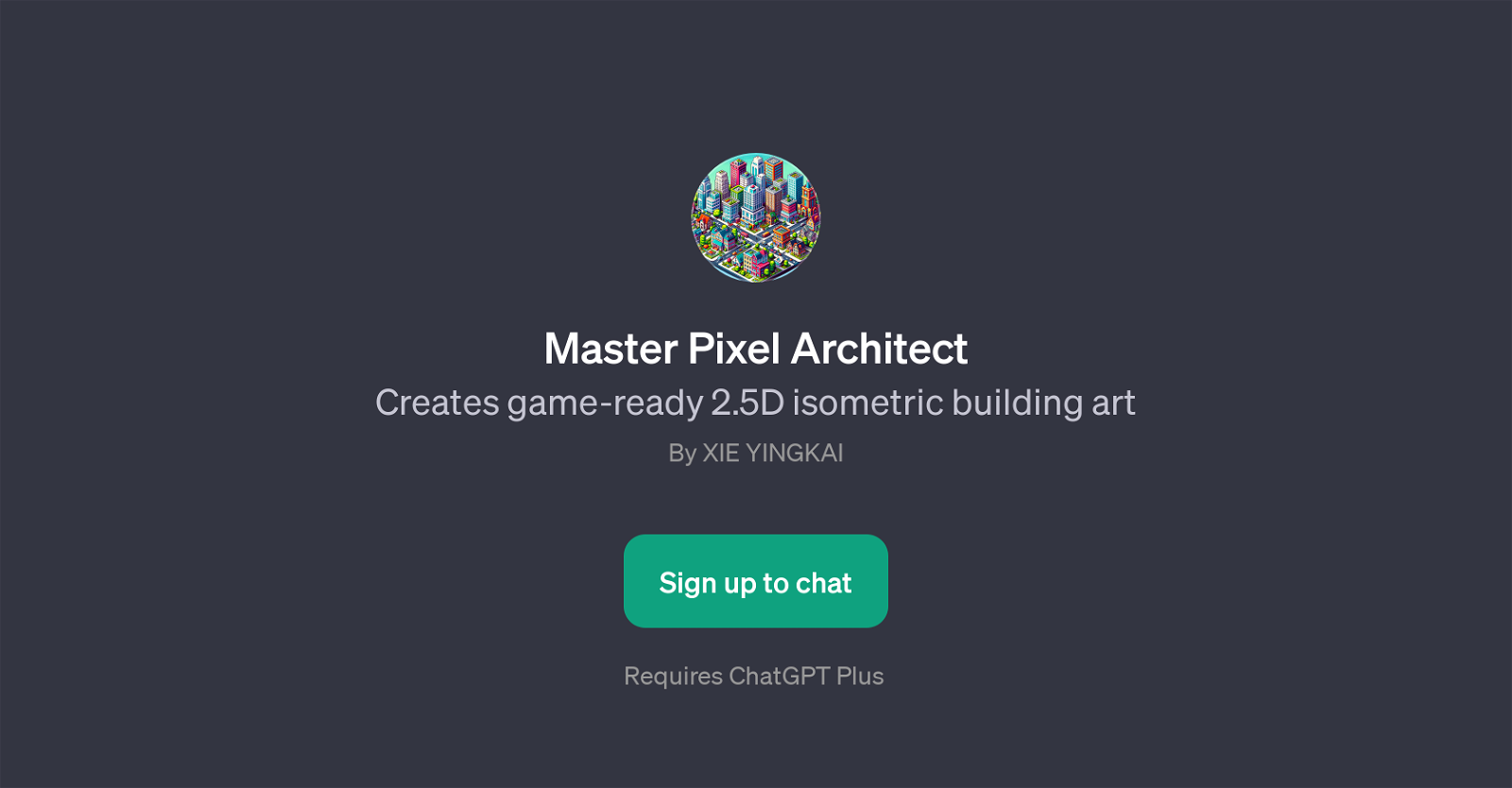 Master Pixel Architect website